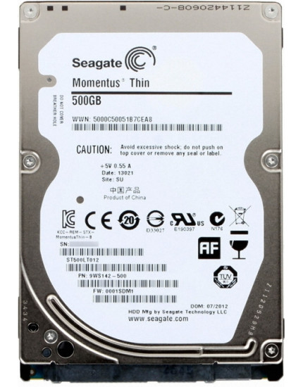 Seagate 2,5 HDD Momentus 500GB obrázok 1