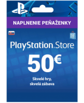 PlayStation Network Karta 50€ pre Slovenský PSN účet (krabicová verzia)