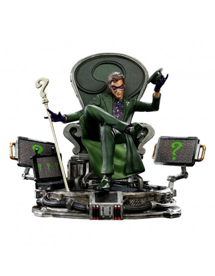 DC Comics Deluxe Art Scale socha 1/10 The Riddler 24 cm obrázok 1