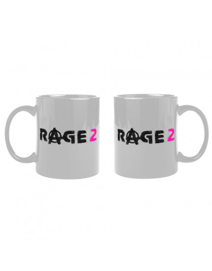 Rage 2 hrnček Logo White obrázok 1