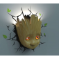 Marvel 3D LED lampa Baby Groot Face obrázok 2