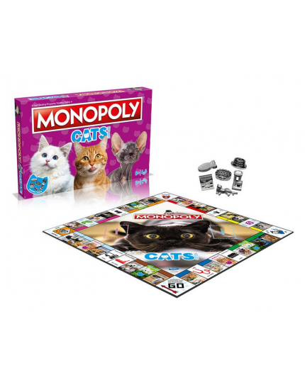 Cats stolová hra Monopoly (English Version) obrázok 1