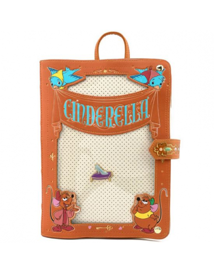 LOUNGEFLY DISNEY CINDERELLA BOOK MINI BACKPACK obrázok 1