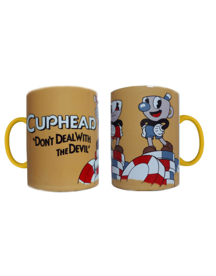 Cuphead hrnček Dont Deal With the Devil obrázok 1