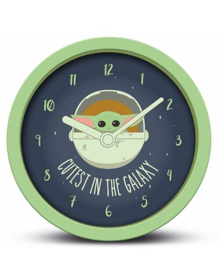 Star Wars The Mandalorian Cutest In The Galaxy Desk Clock obrázok 1