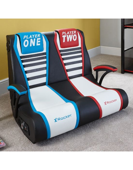 X ROCKER DUAL RIVALS GAMING CHAIR obrázok 1