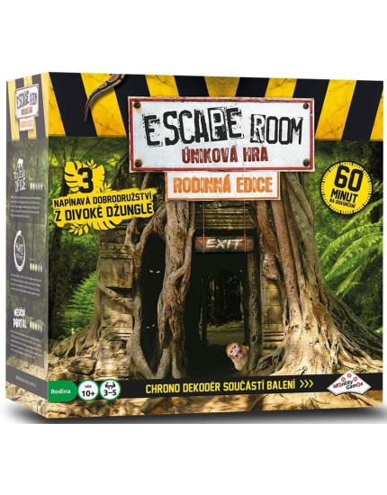 Escape Room - Úniková hra Rodinná edícia (CZ Verzia) obrázok 1