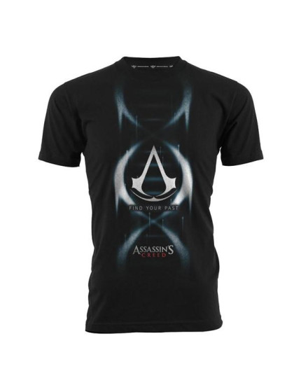 Assassins Creed Find Your Past Black (T-Shirt) obrázok 1