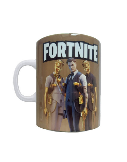 Fortnite hrnček Golden Skins obrázok 1