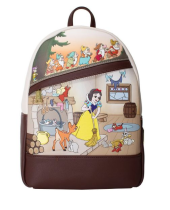 LOUNGEFLY DISNEY SNOW WHITE AND THE SEVEN DWARFS BACKPACK