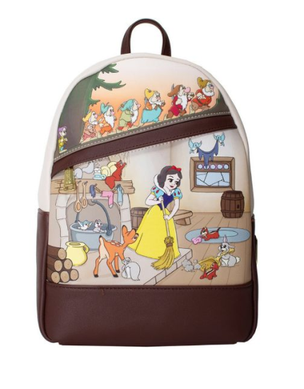 LOUNGEFLY DISNEY SNOW WHITE AND THE SEVEN DWARFS BACKPACK obrázok 1