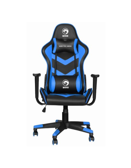 MARVO CH-106BL GAMING CHAIR BLUE obrázok 1