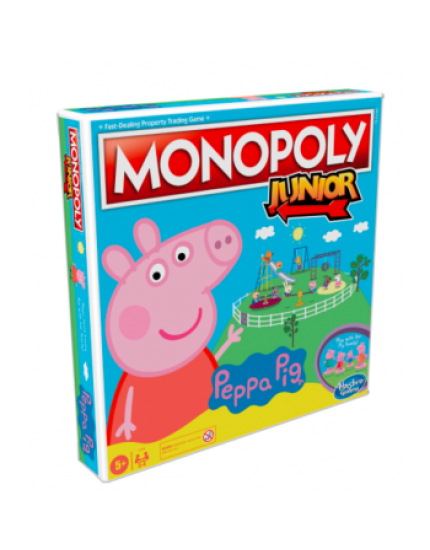 Monopoly stolová hra Junior Peppa Pig (English Version) obrázok 1