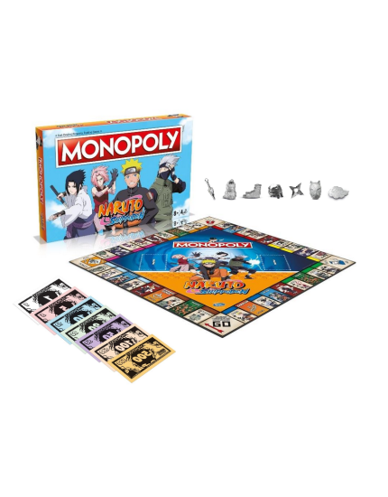 Naruto stolová hra Monopoly (English Version) obrázok 1