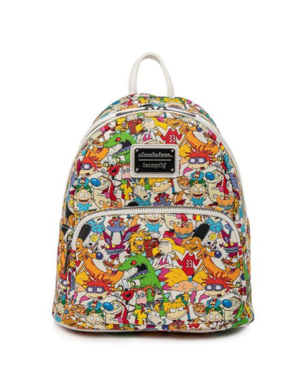 LOUNGEFLY NICKELODEON NICK REWIND GANG MINI BACKPACK obrázok 1