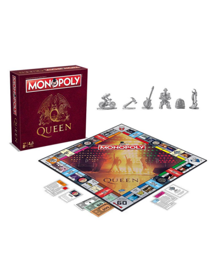 Queen stolová hra Monopoly (English Version) obrázok 1