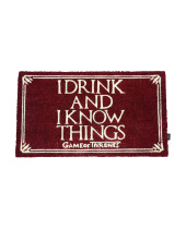 Game of Thrones rohožka - I Drink And I Know Things 43 x 72 cm