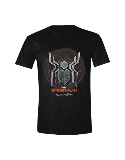 Spider-Man - Far From Home Web Emblem (T-Shirt) obrázok 1