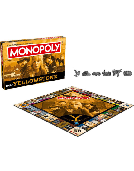 Yellowstone stolová hra Monopoly (English Version) obrázok 1