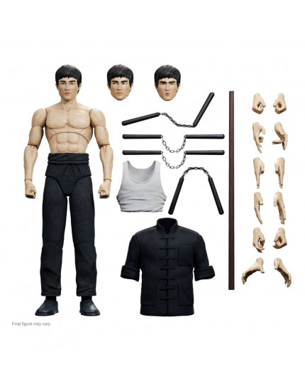 Bruce Lee Ultimates akčná figúrka Bruce The Warrior 18 cm obrázok 1