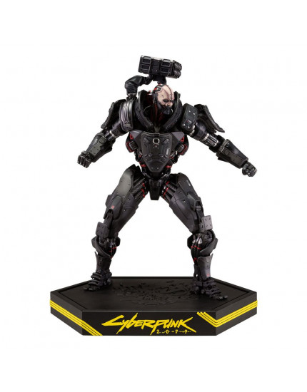 Cyberpunk 2077 PVC socha Adam Smasher 30 cm obrázok 1