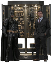 Dark Knight Movie Masterpiece akčné figúrky Diorama 1/6 Batman Armory with Bruce Wayne (2.0) 30 cm