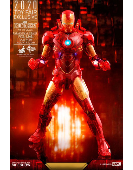 Iron Man 2 MM akčná figúrka 1/6 Iron Man Mark IV (Holographic Version) 2020 Toy Fair Exclusive 30 cm obrázok 1