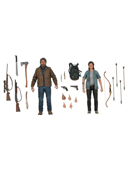 Last of Us Part II Ultimate akčné figúrky 2-Pack Joel and Ellie 18 cm obrázok 1