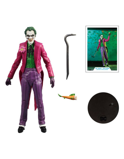 DC Multiverse akčná figúrka The Joker The Clown (Batman Three Jokers) 18 cm obrázok 1