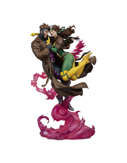 Marvel socha Rogue and Gambit 47 cm obrázok 1