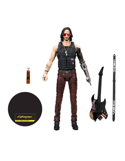 Cyberpunk 2077 akčná figúrka Johnny Silverhand 18 cm obrázok 1