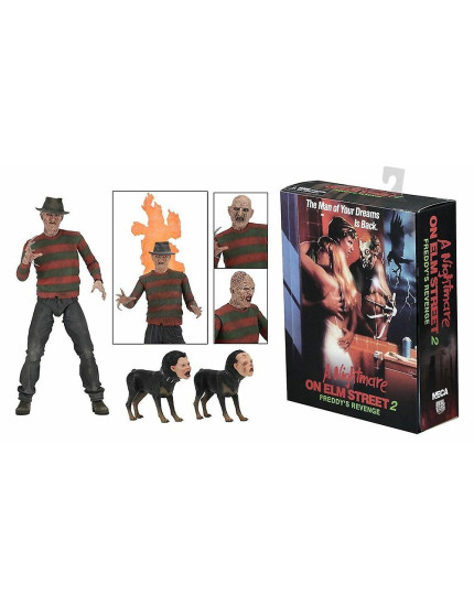 Nightmare On Elm Street 2 Freddys Revenge akčná figúrka Ultimate Part 2 Freddy 18 cm obrázok 1