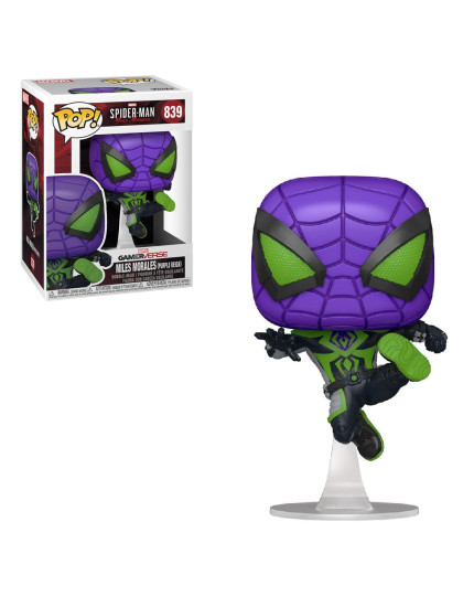 Pop! Games - Marvels Spider-Man - Miles Morales (Purple Reign) obrázok 1