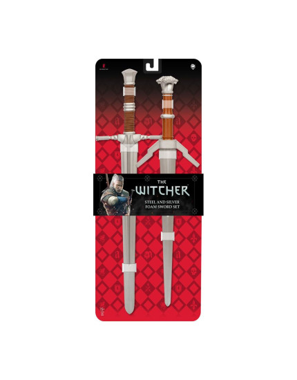 Witcher Foam Sword 2-Pack 1/1 Steel and Silver obrázok 1