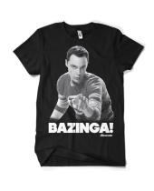 Big Bang Theory Sheldon Says Bazinga (T-Shirt)