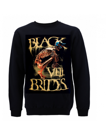 Black Veil Brides Hoodie Skull Man obrázok 1