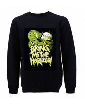 Bring Me The Horizon Hoodie Girl Holding Skull