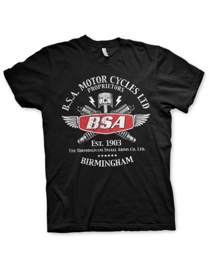 B.S.A. Motor Cycles Sparks (T-Shirt) obrázok 1