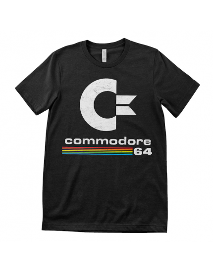 Commodore 64 Washed Logo (T-Shirt) obrázok 1