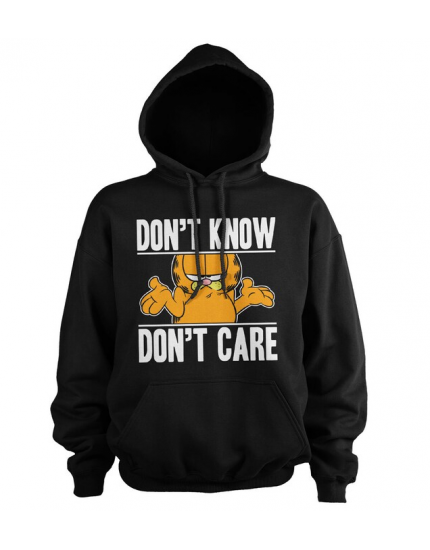 Garfield Hoodie Dont Know Dont Care obrázok 1