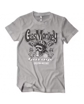 Gas Monkey Garage Custom Motors Skull (T-Shirt)