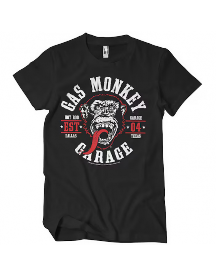 Gas Monkey Garage Round Seal (T-Shirt) obrázok 1