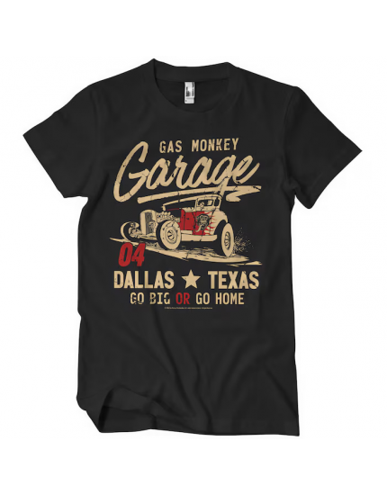 Gas Monkey Garage Go Big Or Go Home (T-Shirt) obrázok 1