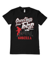 Godzilla Greetings From Tokyo (T-Shirt)