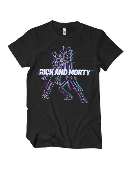 Rick And Morty Glitch (T-Shirt) obrázok 1