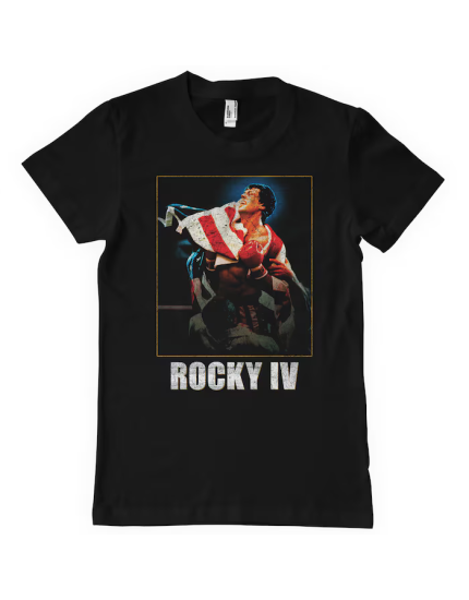 Rocky IV Washed Cover (T-Shirt) obrázok 1