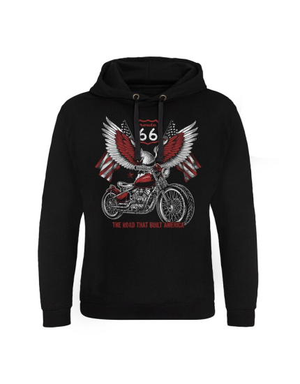 Route 66 Hoodie American Eagle Bike obrázok 1