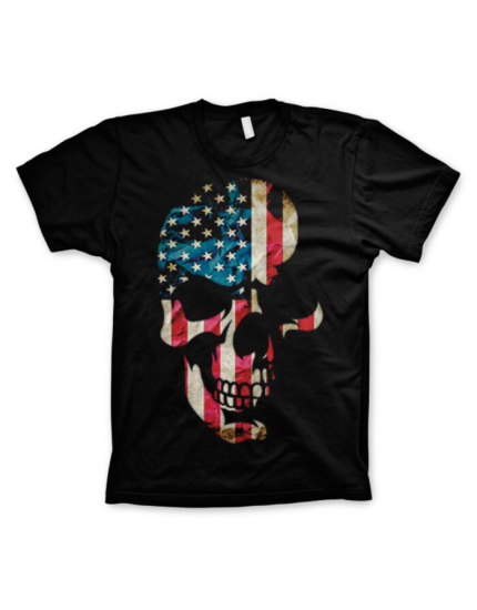 Skull Americana (T-Shirt) obrázok 1