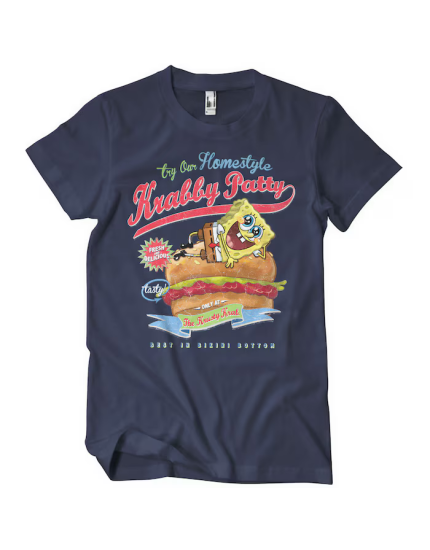 SpongeBob Squarepants Homestyle Krabby Patty (T-Shirt) obrázok 1