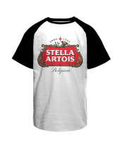 Stella Artois Belgium Logo Baseball (T-Shirt)